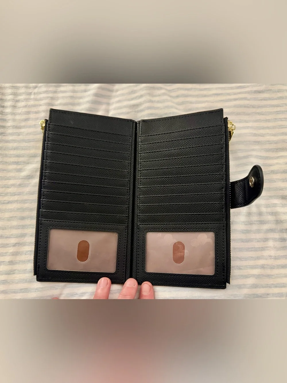 Leopard Print Wallet Clutch - Picture 4 of 10